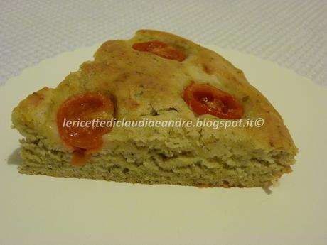 Focaccia provenzale veloce con lievito istantaneo