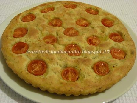 Focaccia provenzale veloce con lievito istantaneo