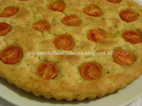 Focaccia provenzale veloce con lievito istantaneo