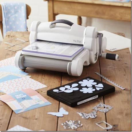 nuova macchina da taglio Big Shot Sizzix Plus - formato A4 - Starter kit - futelle