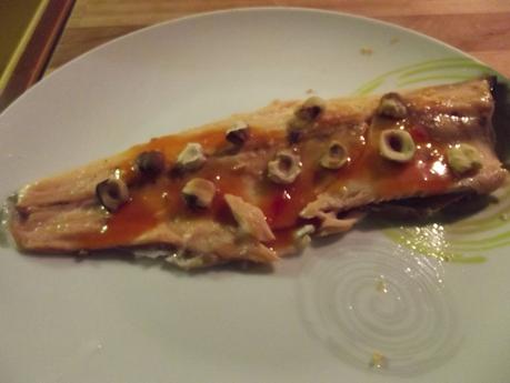 FILETTO DI TROTA SALMONATA AROMATIZZATO ALL'ARANCIA