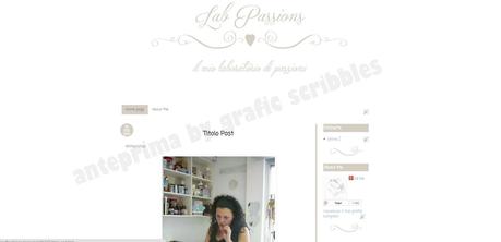 Online il nuovo template per Lab Passions