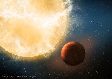 Una rappresentazione artistica del sistema di Kepler-78. Crediti: Avet Harutyuryan/FGG-TNG