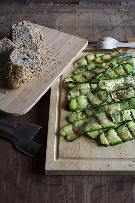 Zucchine grigliate con menta 