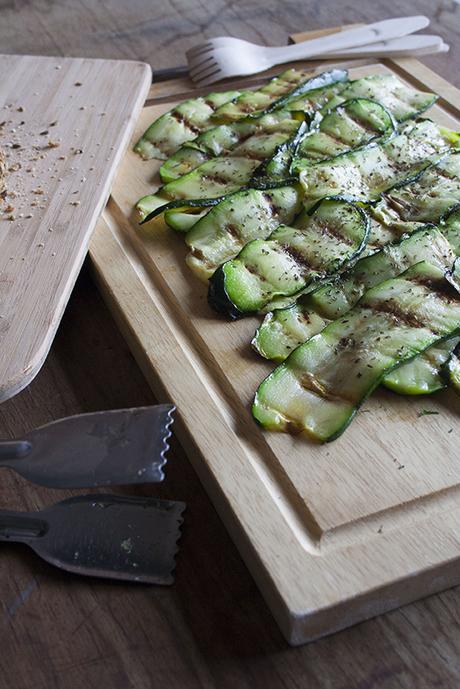 Zucchine grigliate con menta 