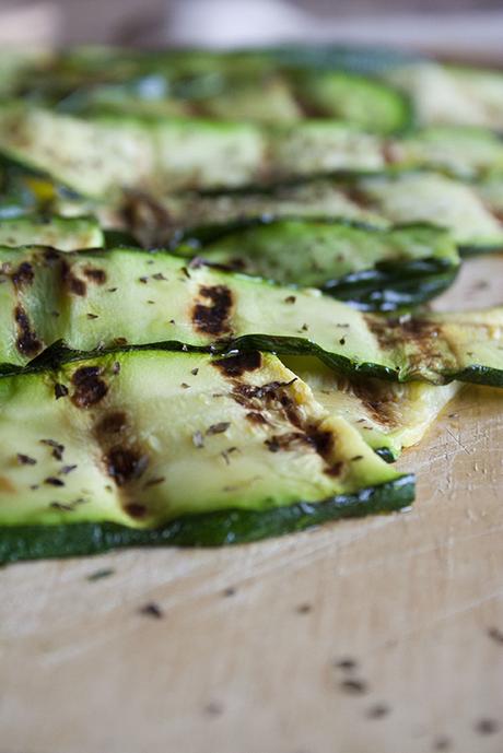 Zucchine grigliate con menta 