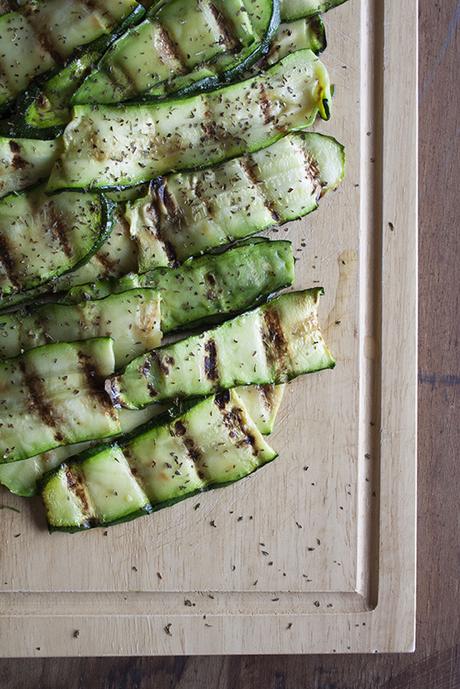 Zucchine grigliate con menta 