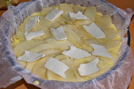 Torta a strati con Mele e ricotta