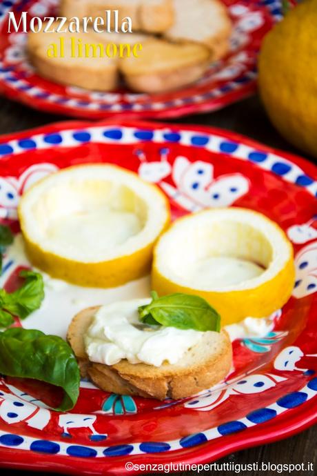 Mozzarella al limone di Jamie Oliver