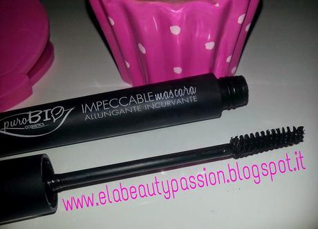 Mascara IMPECCABLE Biologico della PuroBIO Cosmetics