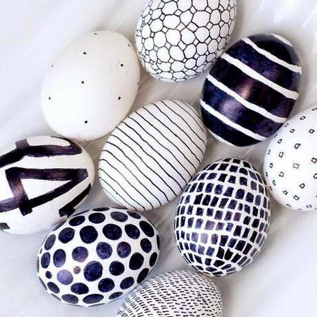 Decorare e colorare le Uova di Pasqua velocemente