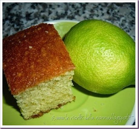 Ciambella al profumo di limone