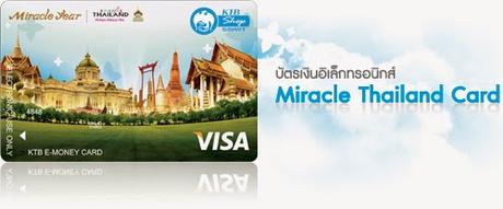 La Miracle Thailand Card,la carta prepagata per turisti
