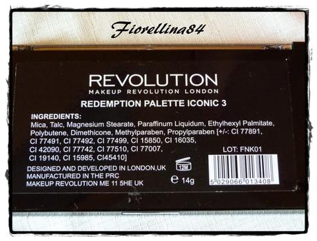 Redemption Palette Iconic 3 - Makeup Revolution