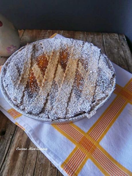 Pastiera di Grano con Gocce di Cioccolato