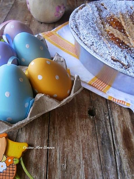 Pastiera di Grano con Gocce di Cioccolato