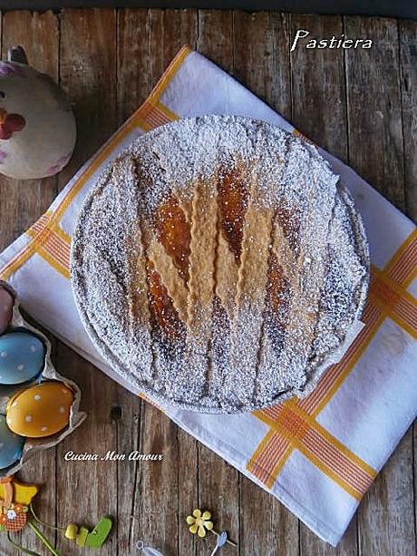 Pastiera di Grano con Gocce di Cioccolato