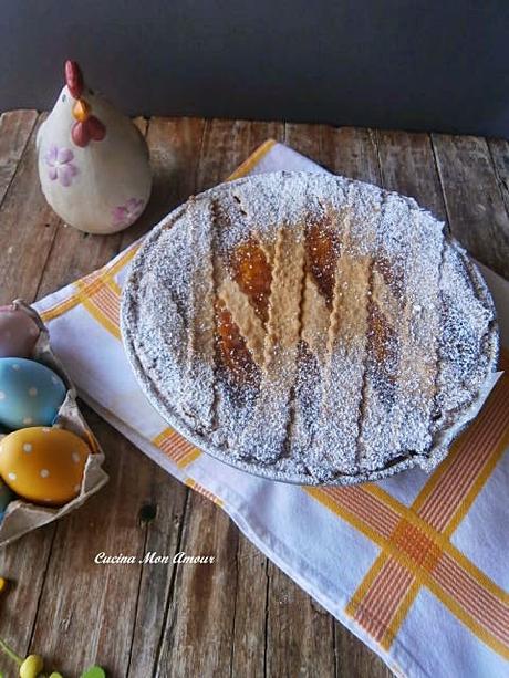 Pastiera di Grano con Gocce di Cioccolato