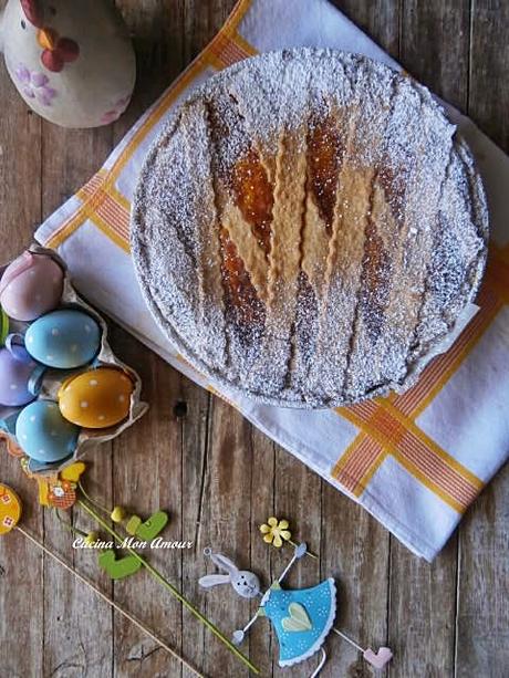 Pastiera di Grano con Gocce di Cioccolato