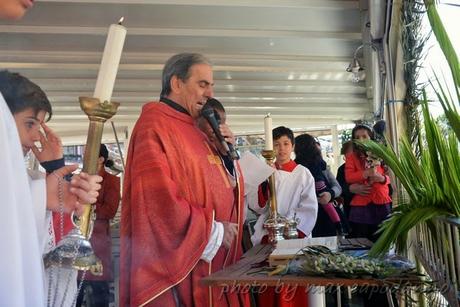 POSITANO: Benedizione delle palme. 2015