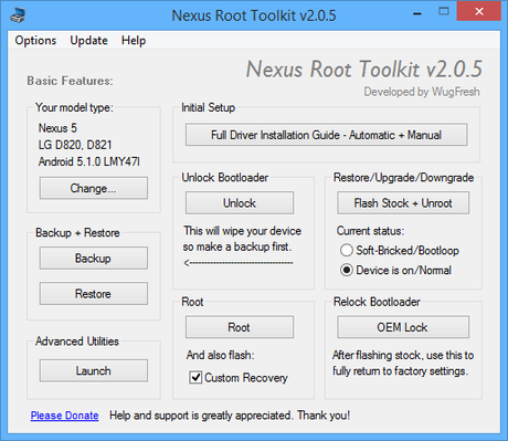 Nexus Root Toolkit v2.0.5