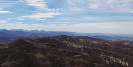 Il Tobbio visto dalla Val Borbera (AL)