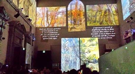 Con i bambini ad una mostra d'arte: Van Gogh alive, istruzioni per l'uso