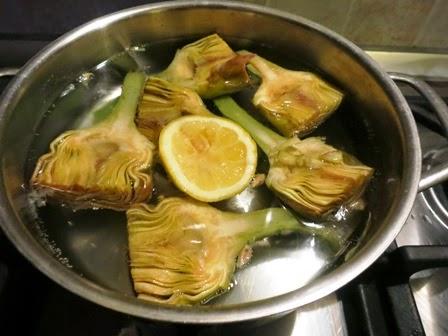 Carciofi, olive e acciughe...antipasto sprint per Pasqua