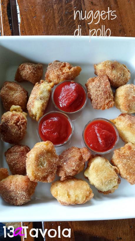 Nuggets di pollo e il fast food di casa mia