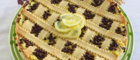 Crostata farro e limone