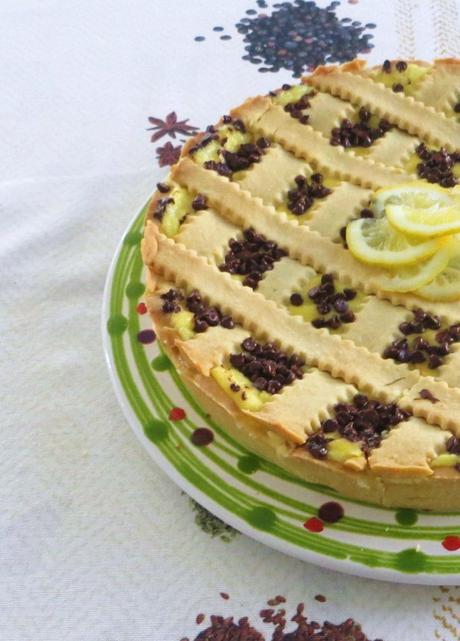 Crostata farro e limone