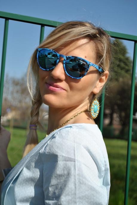 outfit azzurro outfit blu outfit jeans e camicia outfit jeans e tacchi mariafelicia magno colorblock by felym mariafelicia magno fashion blogger come abbinare il blu scarpe blu outfit scarpe blu scarpe blu zara camicia azzurra outfit primaverili casual outfit primaverili donna outfit marzo 2015 spring outfit how to wear jeans and heels how to wear jeans and shirt blue outfit spring outfit fashion bloggers italy girls blonde hair blue sunglasses