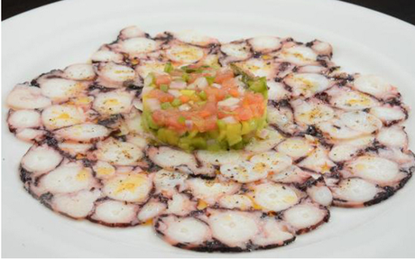 Carpaccio di polpo