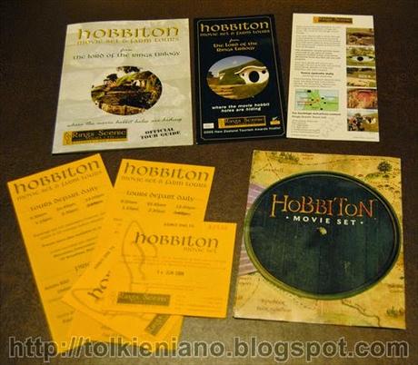 Hobbiton Movie Set, la brochure informativa 2015