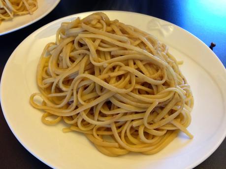 Senza Bimby, Linguine con Alici