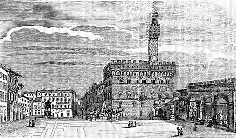 Firenze - Immagine tratta da Guida di Firenze di A.Bettini - 1864