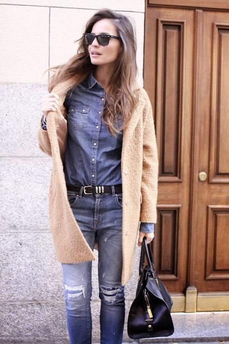 Denim street style ❤