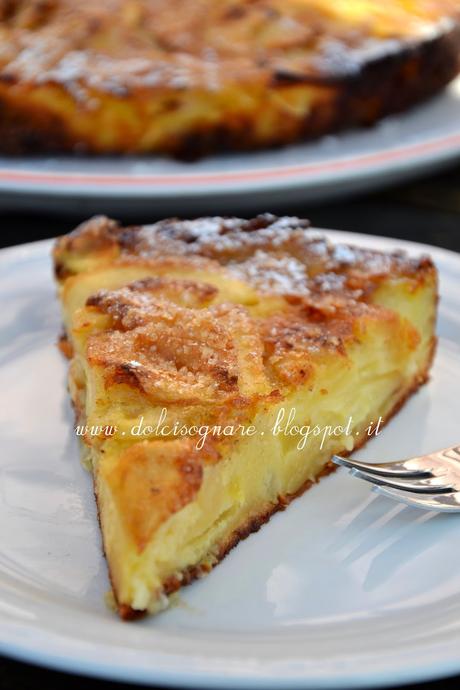 Torta invisibile alle mele