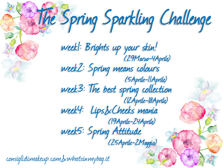 Tag: The Spring Sparkling Challenge - Brights up your skin!