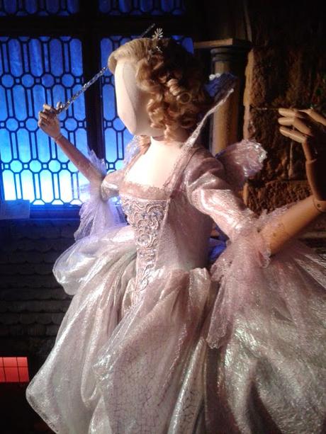 Cinderella The Exhibition. London. The Costumes, The Pumpkin and The Glass Slipper.