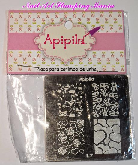 Apipila -  Stamping Plates P16 And L7 Swatches And Review