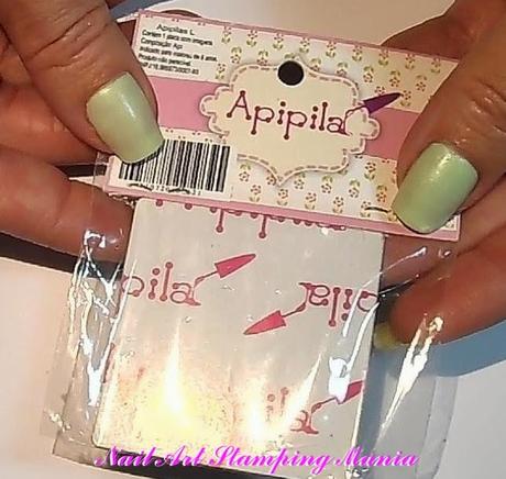 Apipila -  Stamping Plates P16 And L7 Swatches And Review