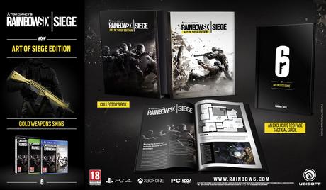 Tom Clancy's Rainbow Six: Siege, nuove immagini e dettagli sulla Art of Siege Edition