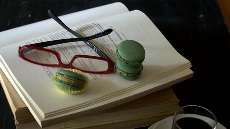 I macarons con formaggio caprino e menta per IFOOD