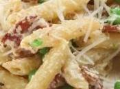 Penne tartufo piselli