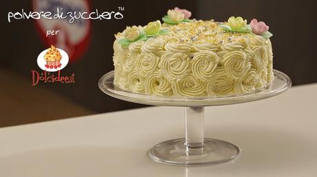 videoricetta cameo polvere di zucchero tutorial torta imperiale all'arancia mascarpone