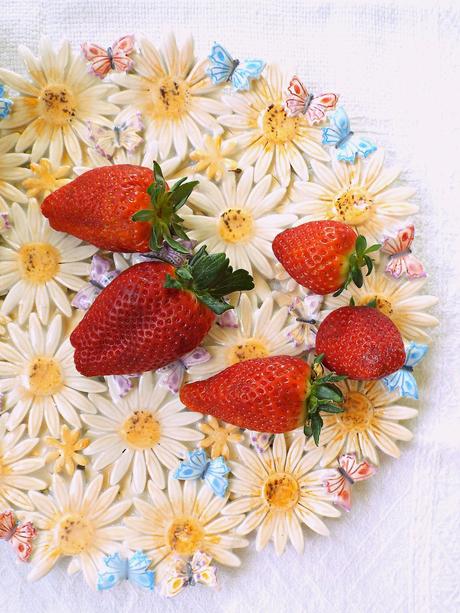 Insalata di spinaci e fragole...benvenuta Primavera!