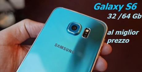 Samsung Galaxy S6 flat al miglior prezzo (scontato del 15%)