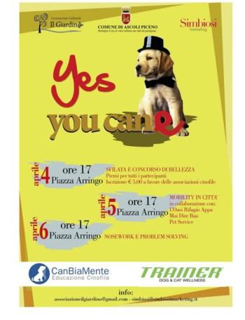 Yes you can...e - Pasqua 2015 Ascoli Piceno