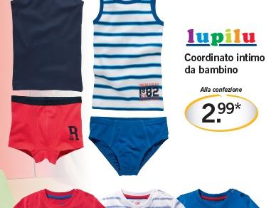 Coordinato intimo da bambino